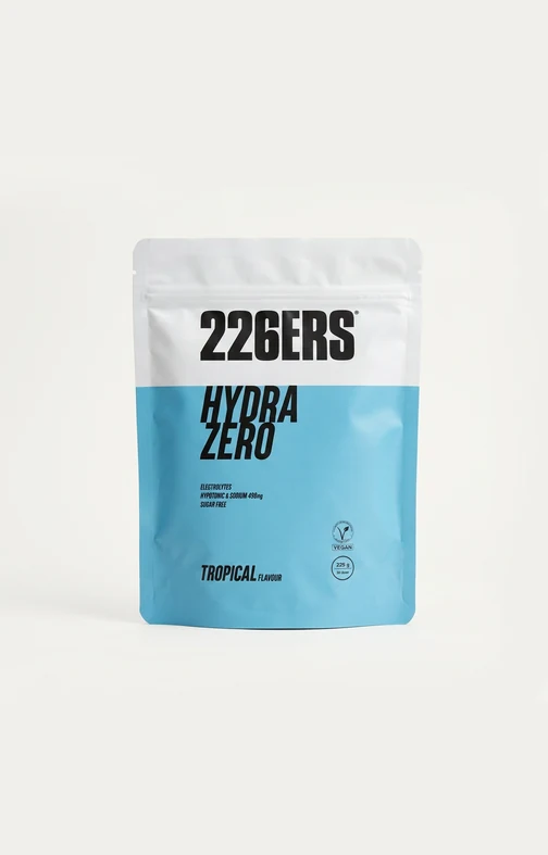 Bossa de 226ERS Hydra Zero, beguda hipotònica sense sucre sabor tropical per a hidratació en pols